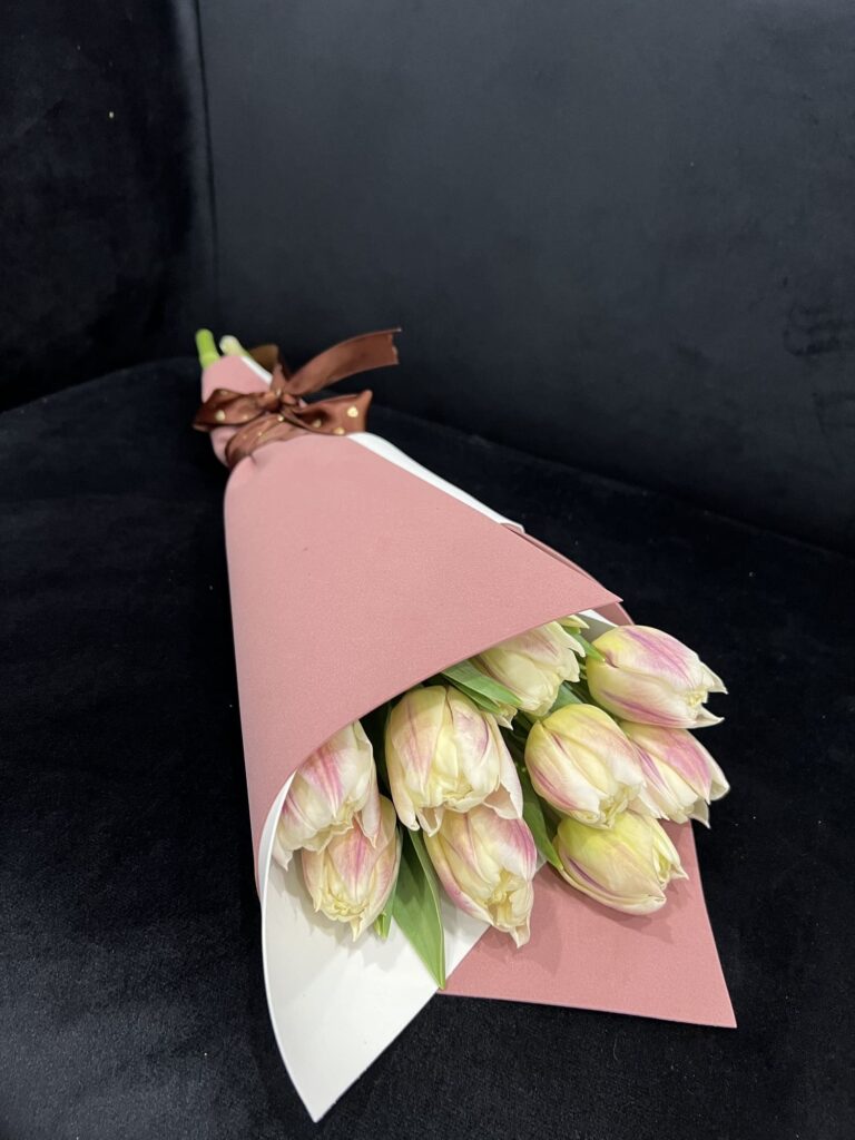 Тюльпаны в фоамиране фото